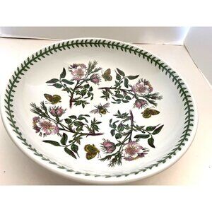 PortMeiron Botanic Garden Large 13” Salad Pasta Bowl Rosa Canina Made in England